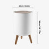 Wooden Trash Can