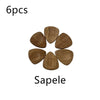 Wood Guitar Picks 26*30mm