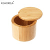 Bamboo Salt Container