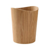 Wood Grain Trash Can