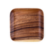 Square Wooden Plate