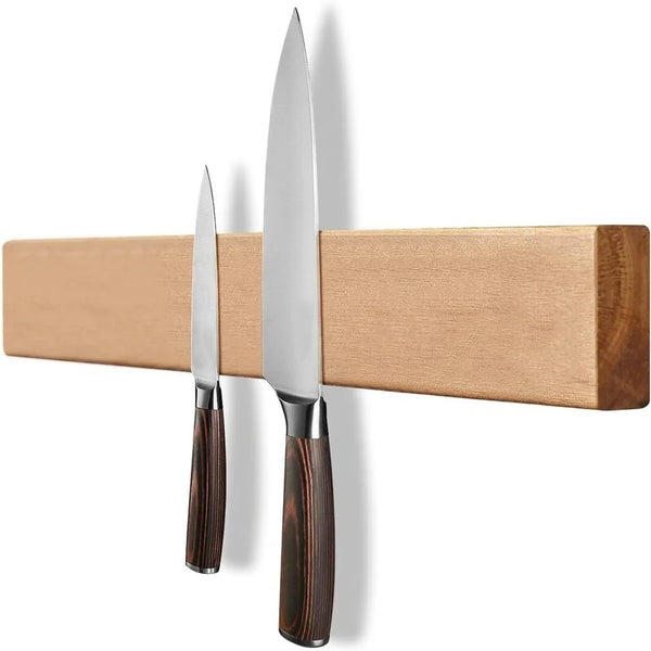 Wooden Magnetic Knife Holder