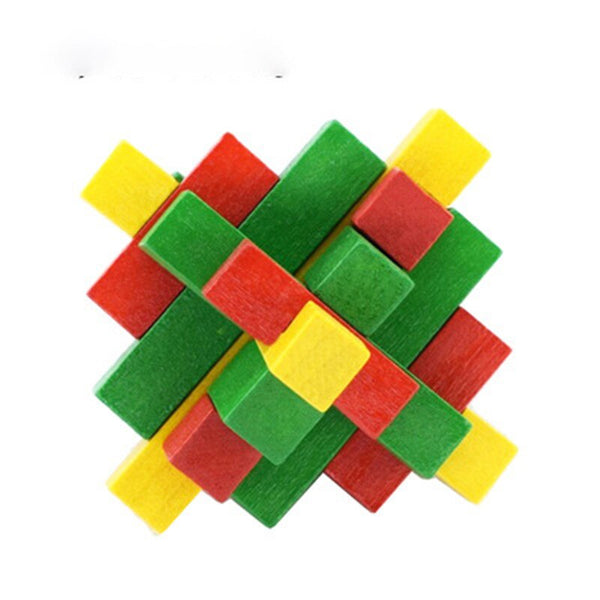 COLORFUL Wooden Block Puzzle