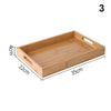 WOODEN Food Tray