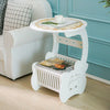 Nordic Simple Nightstand Wood Modern Bedroom Bed Cabinets Bedside Table Mesa Lateral Mesitas De Noche Garden Furniture Sets