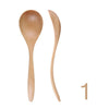 Shiny Walnut Spoon Set