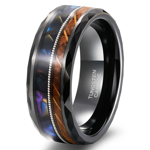 Wood Inlay Ring