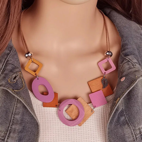 Geometric Necklace