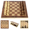 Wooden Chess Board Folds Up