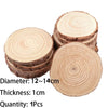Natural Wood Round Coasters
