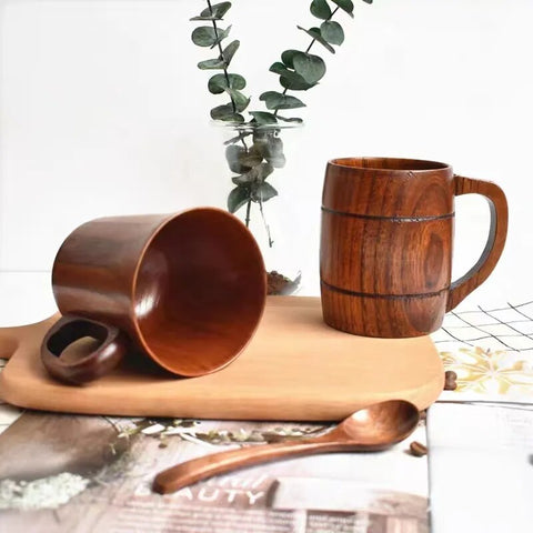 Wood Drinking Cups For : Tea / Coffee / Beer On Sale - Wooden Earth