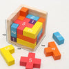 Wooden Rubik's Cube Puzzle