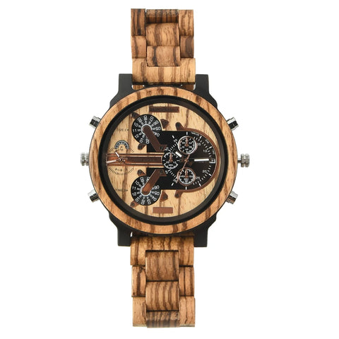 Quartz Wood Watch - Men