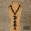 Coconut Wood Flower Necklace