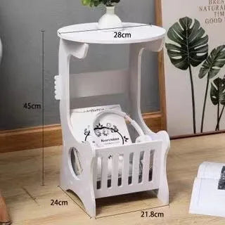 Nordic Simple Nightstand Wood Modern Bedroom Bed Cabinets Bedside Table Mesa Lateral Mesitas De Noche Garden Furniture Sets