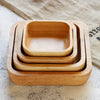 Square Wood Bowl - 4 Sizes