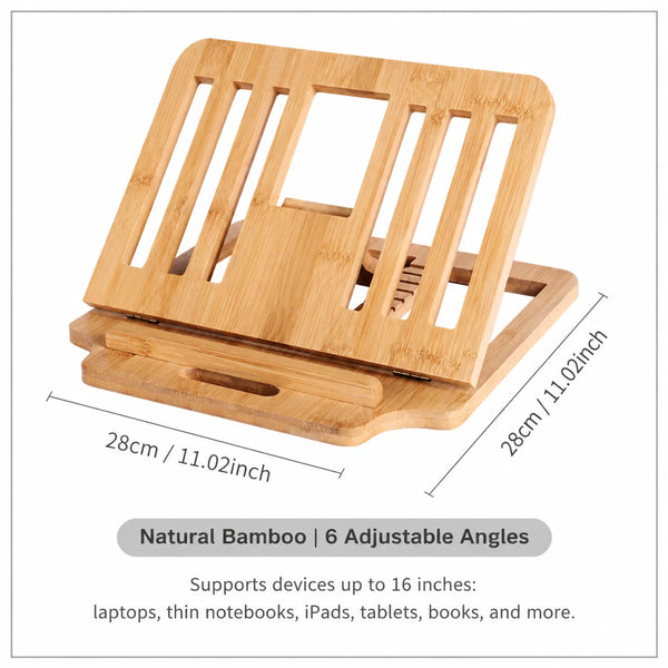 Bamboo Laptop Stand