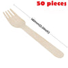 WOODEN Disposable Forks