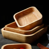 Square Wood Bowl - 4 Sizes