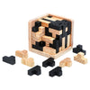 Wooden Rubik's Cube Puzzle