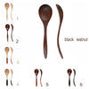 Shiny Walnut Spoon Set