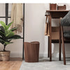 Wood Grain Trash Can