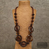 Coconut Wood Flower Necklace