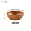 Acacia Wood Bowl