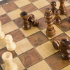 Wooden Chess Board Folds Up
