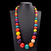 Chunky Beaded Pendant Necklace