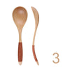 Shiny Walnut Spoon Set