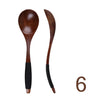 Shiny Walnut Spoon Set