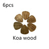 Wood Guitar Picks 26*30mm