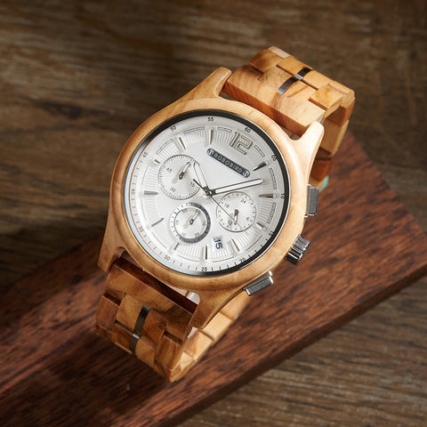 Natural Wood Watch