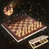 Wooden Chess Board Folds Up