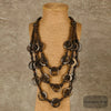 Coconut Wood Flower Necklace