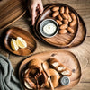 Wooden Dessert Plates