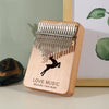17 Key African Marimba Wood Thumb Piano
