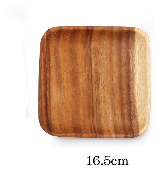 Acacia Wood Plates