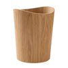 Wood Grain Trash Can