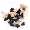 Wooden Rubik's Cube Puzzle