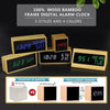 Wood Digital Clock