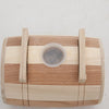 Wood Drum Piggy Bank