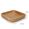 Square Wood Bowl - 4 Sizes