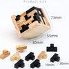 Wooden Rubik's Cube Puzzle