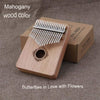 17 Key African Marimba Wood Thumb Piano