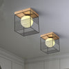 Wood Ceiling Light Fixture