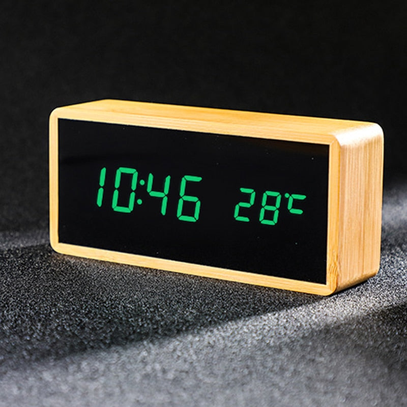 BUY Cube Alarm Clock ON SALE NOW! - Wooden Earth