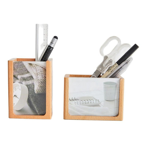 WOODEN Pen Holder