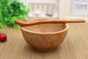 Coconut Wood Bowl Set (Inc Spoon & Chopsticks)